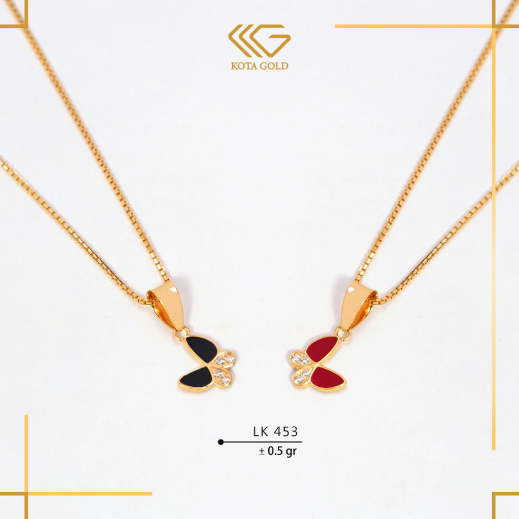 Liontin Emas Kupu Estelly Gold 8K LTK 453 Kota Gold