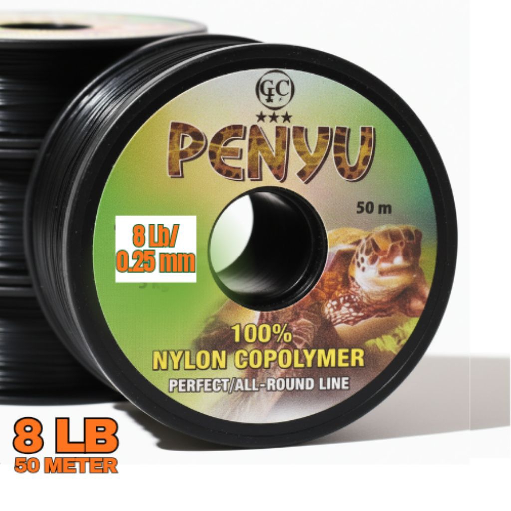 Senar Pancing PENYU 50m 8 LB – Nylon Copolymer – Original