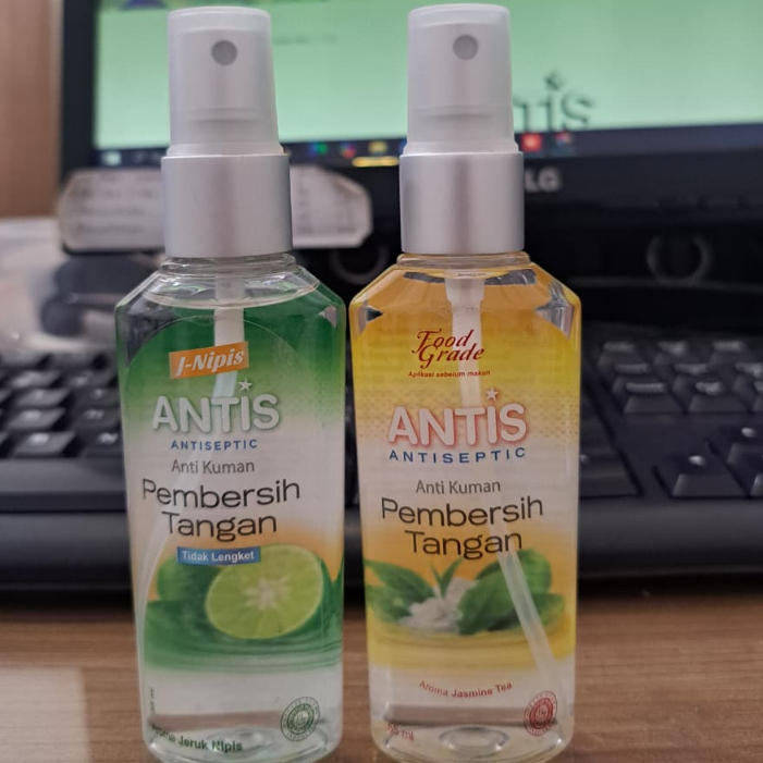 Antis Hand Sanitizer Spray 55 ml Food Grade | Exp date 12/26