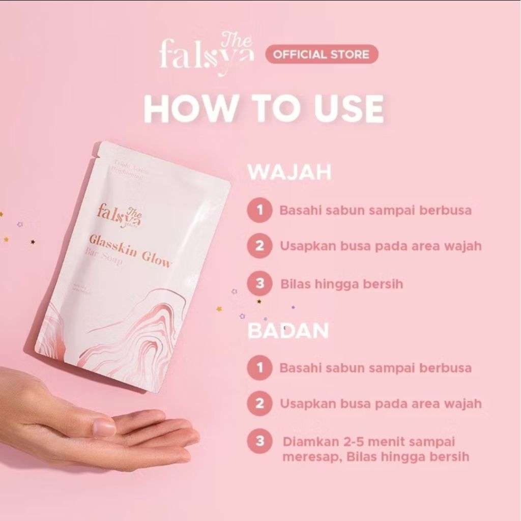 Sabun Glasskin Glow by The Falsya