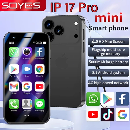 IP17pro max mini Hp Smartphone sentuh ultra mini ram 8/256GB jaringan 4G Garansi Termurah