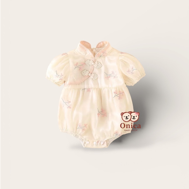 CHONGSAM BAYI PEREMPUAN/ BAJU BAYI PEREMPUAN/ JUMPER BAYI PEREMPUAN/ ROMPER BAYI PEREMPUAN/ BAJU IML