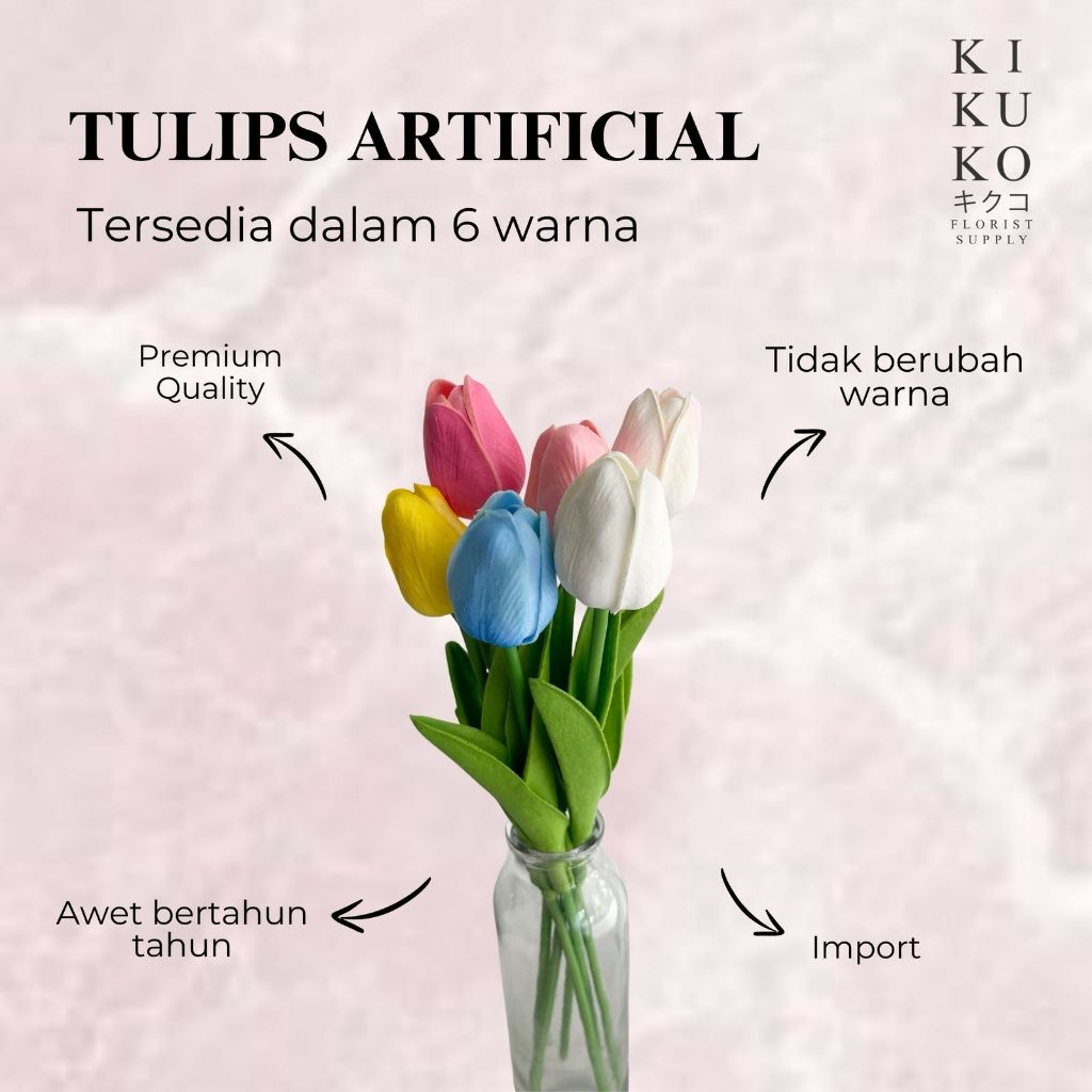 Tulip Artificial - Tulip Artificial Premium