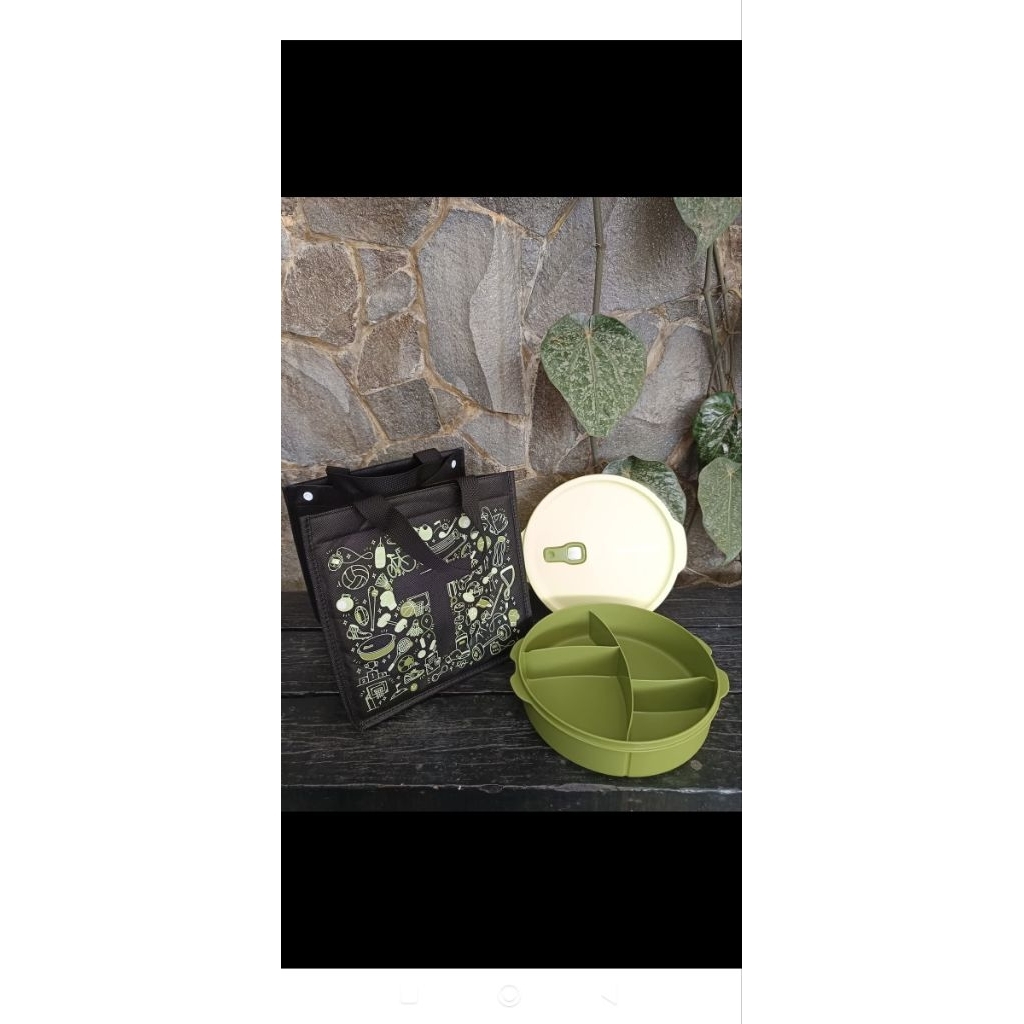 Bowl Fit to go + Tas - Tupperware - kotak bekal