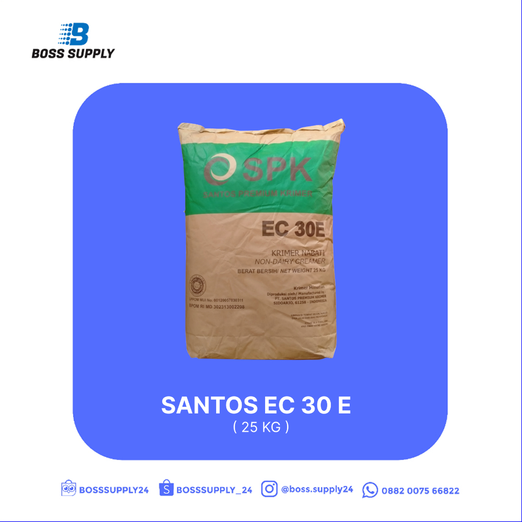 SANTOS EC 30E – NON DAIRY CREAMER / SANTOS KRIMER NABATI 1 ZAK (25 KG)