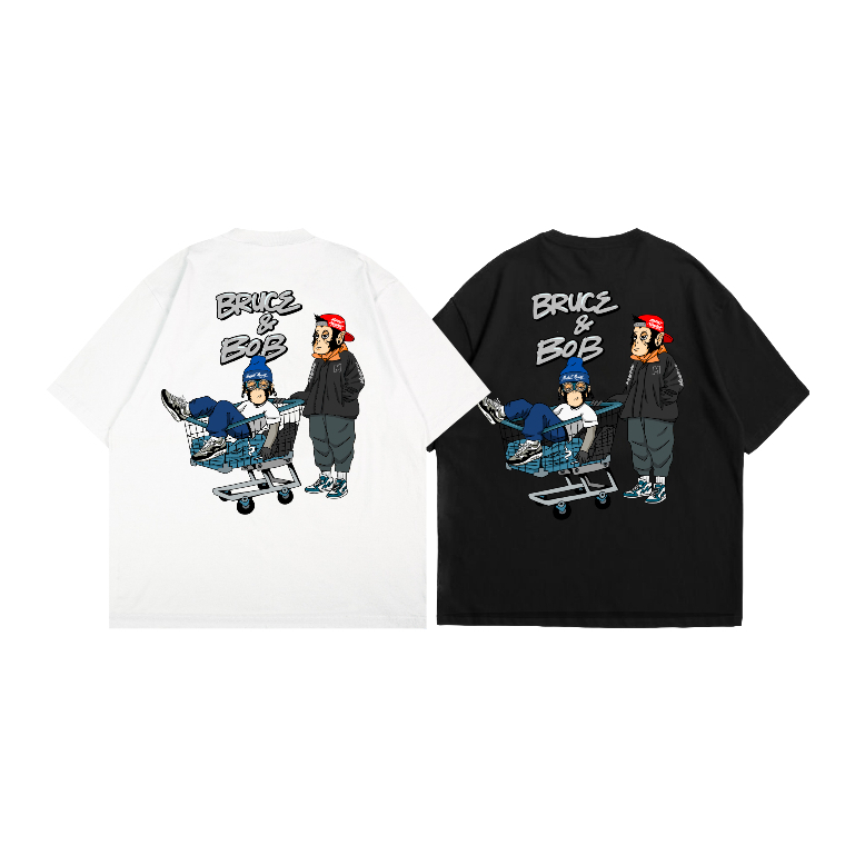 Market Monkey Kaos Pria Cotton Combed 20s