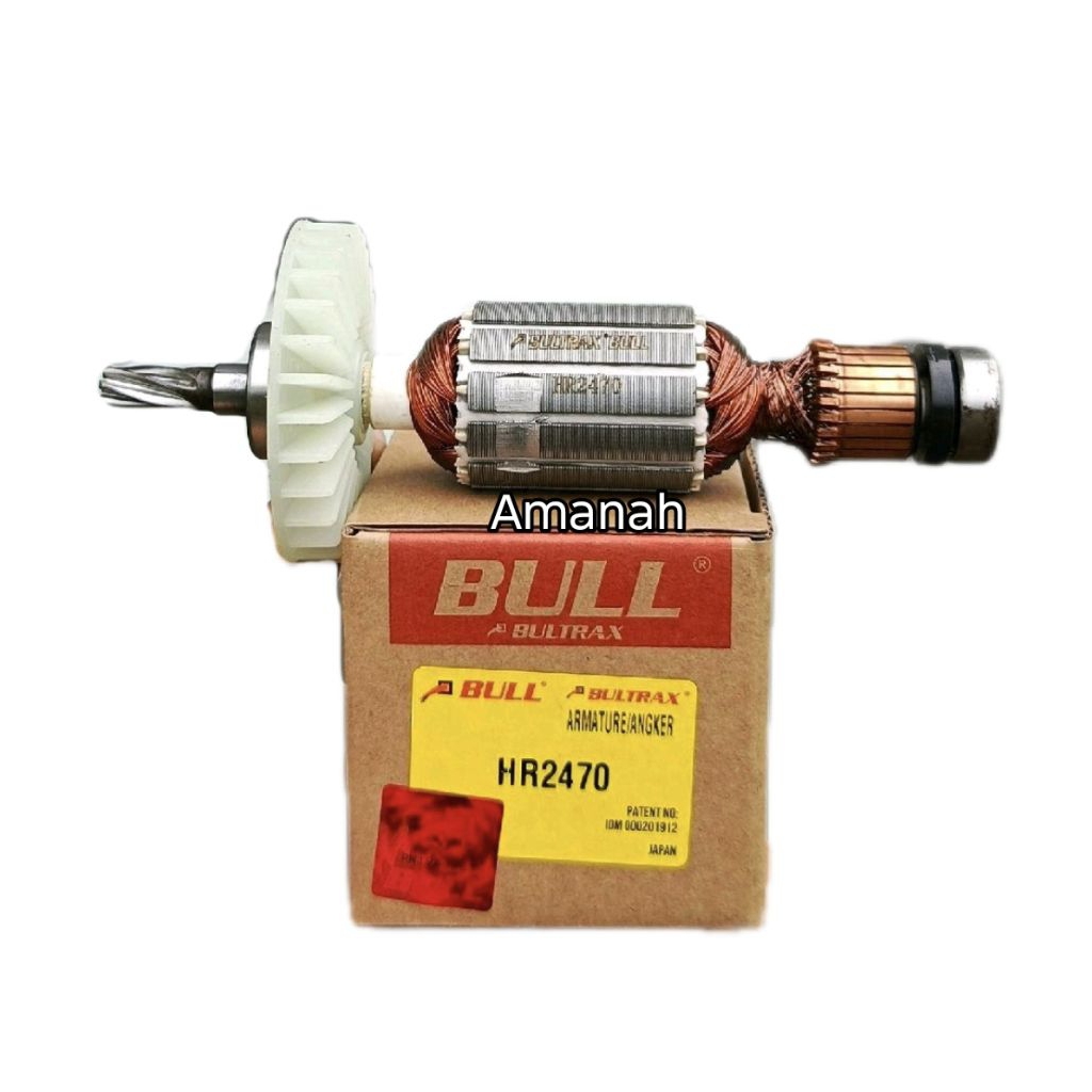 Angker armature Bull HR2470 for mesin bor drill rotary hammer makita