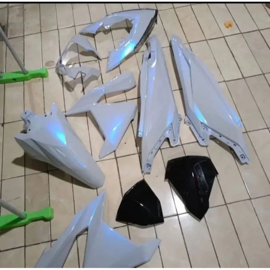 full halus/full body halus Honda Vario LED old 125/150 warna putih lembayung biru