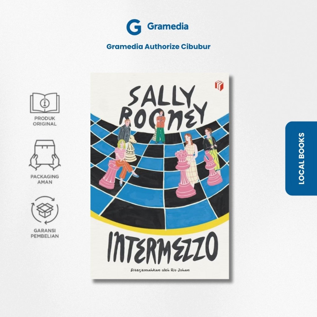 Gramedia Cibubur - Intermezzo (Sally Rooney)