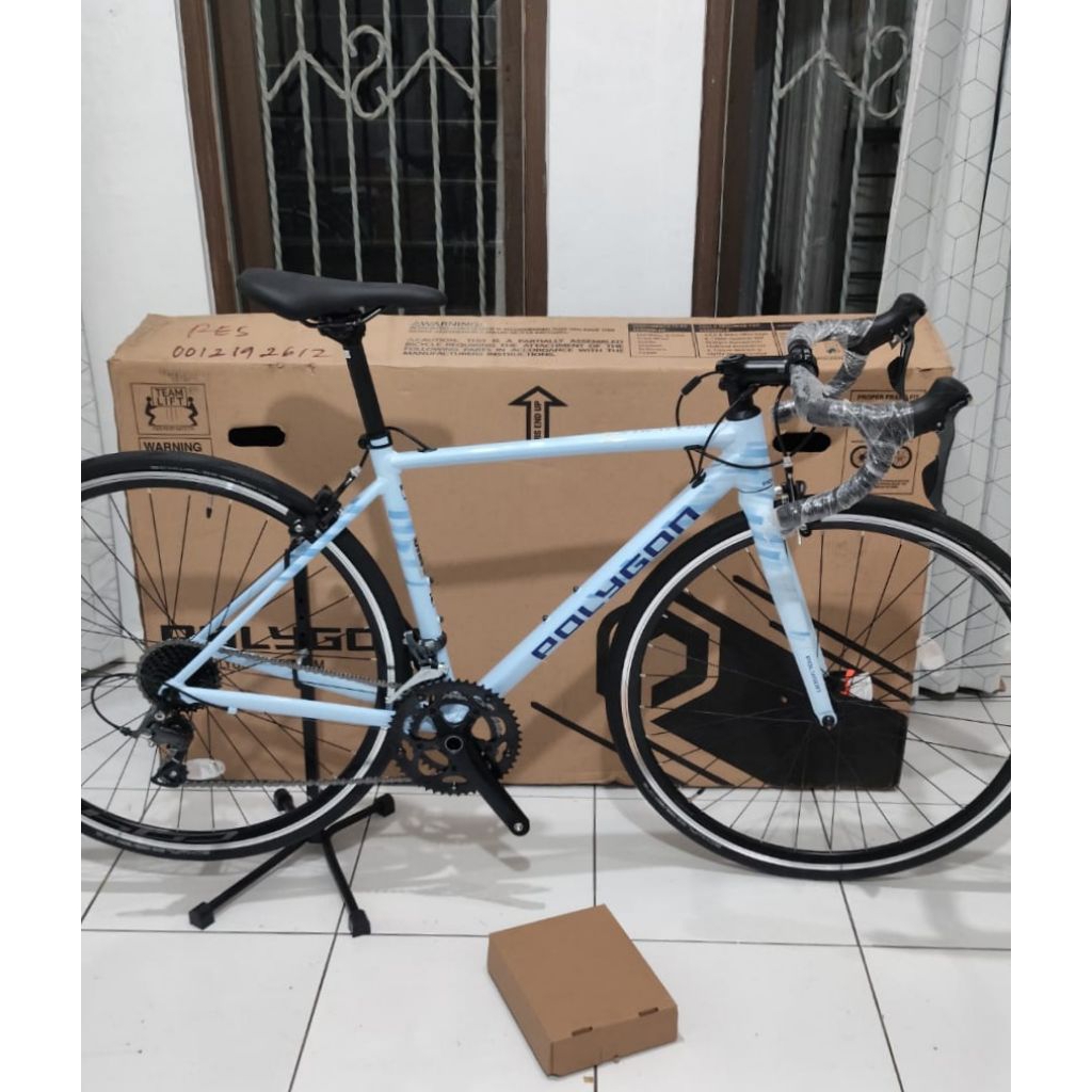 Roadbike Polygon startos s2 size S kondisi baru