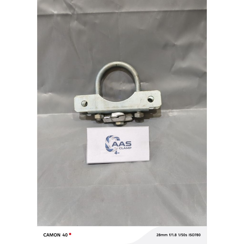 clamp capit / suspension capit / klem D / aksesoris tiang fiber optik