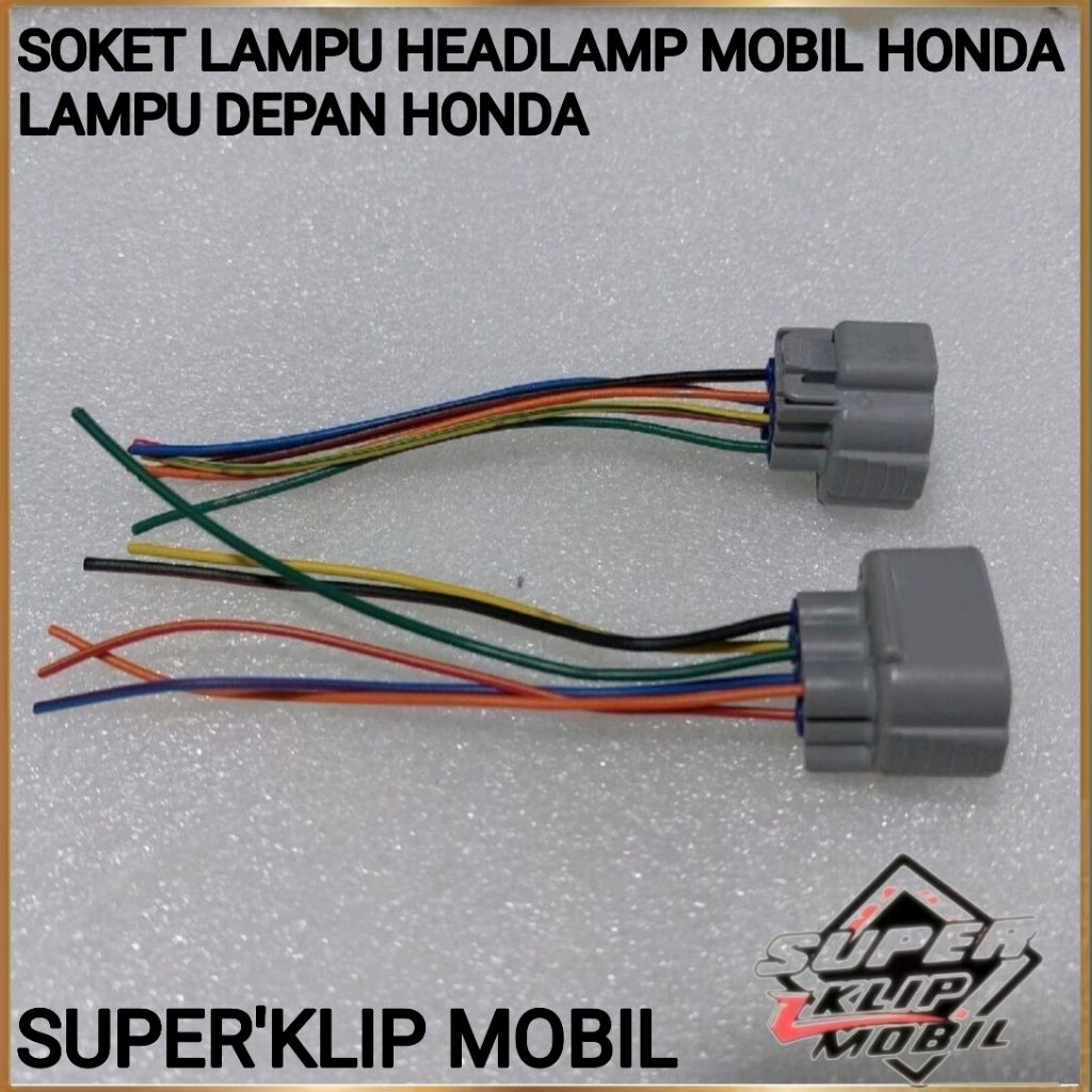 SOKET LAMPU HEADLAMP MOBIL HONDA LAMPU DEPAN HONDA