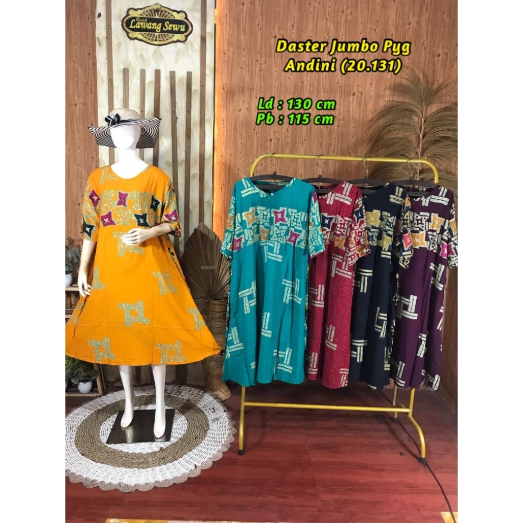 Daster Lawang Sewu Jumbo Batik Halus Premium Home Wear Busui