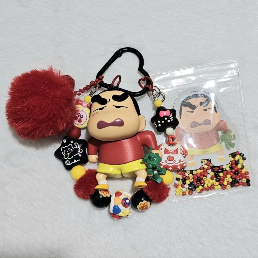 bag charm gantungan kunci ganci sinchan