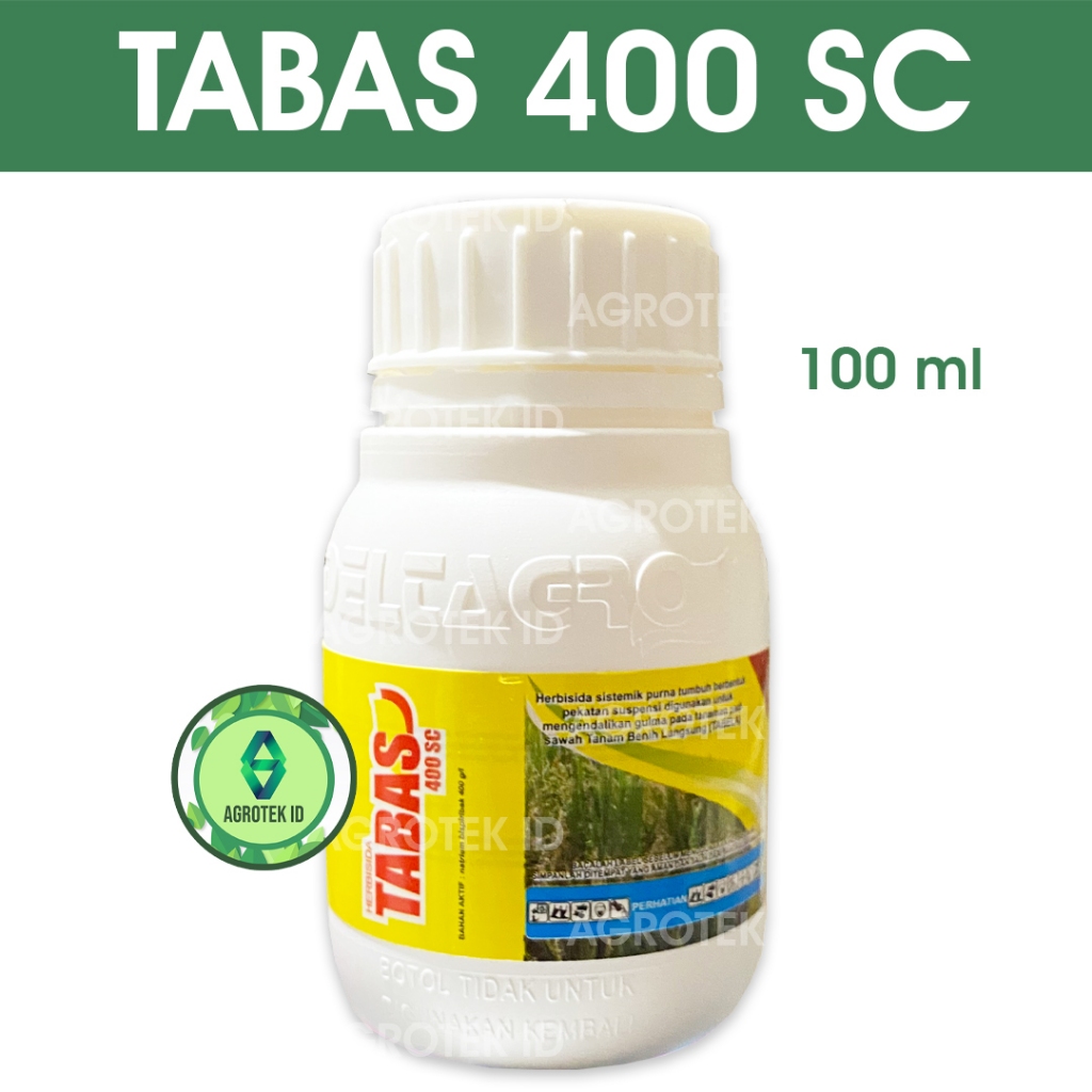 TABAS 400 SC 100 ml Herbisida Sistemik Selektif Padi Sawah TABELA