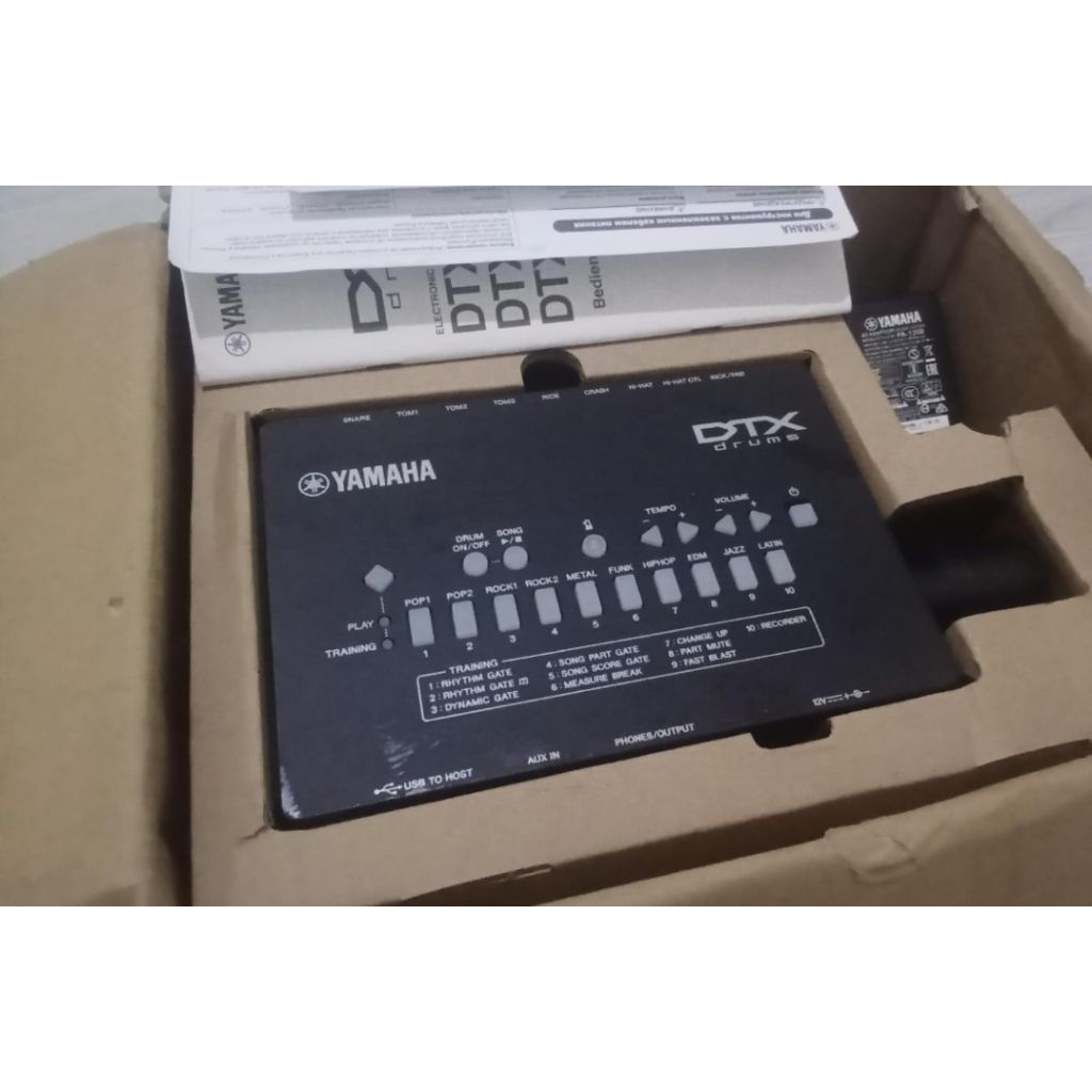 Modul Drum Elektrik  YAMAHA DTX 452k / Mesin modul YAMAHA DTX