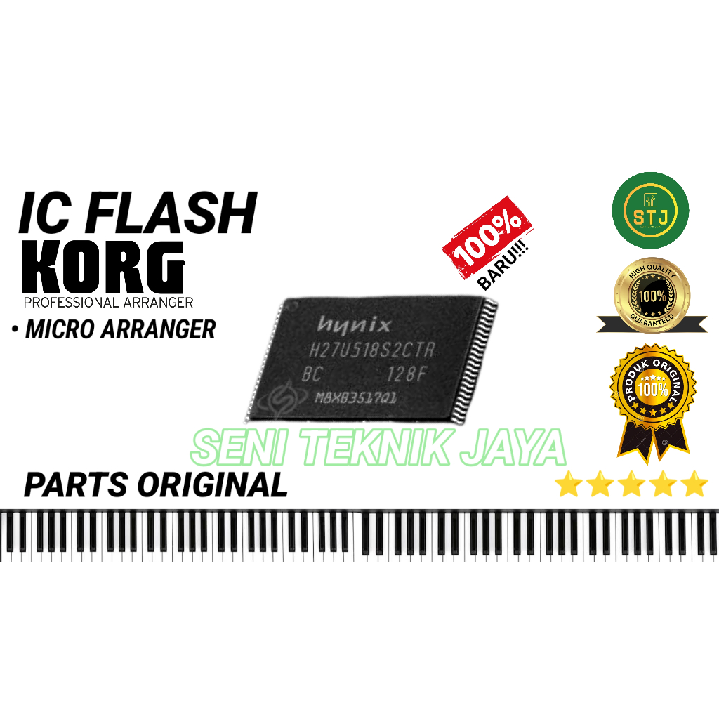 IC FLASH KORG MICRO ARRANGER KORG PA50 PA50SD ORI BARU