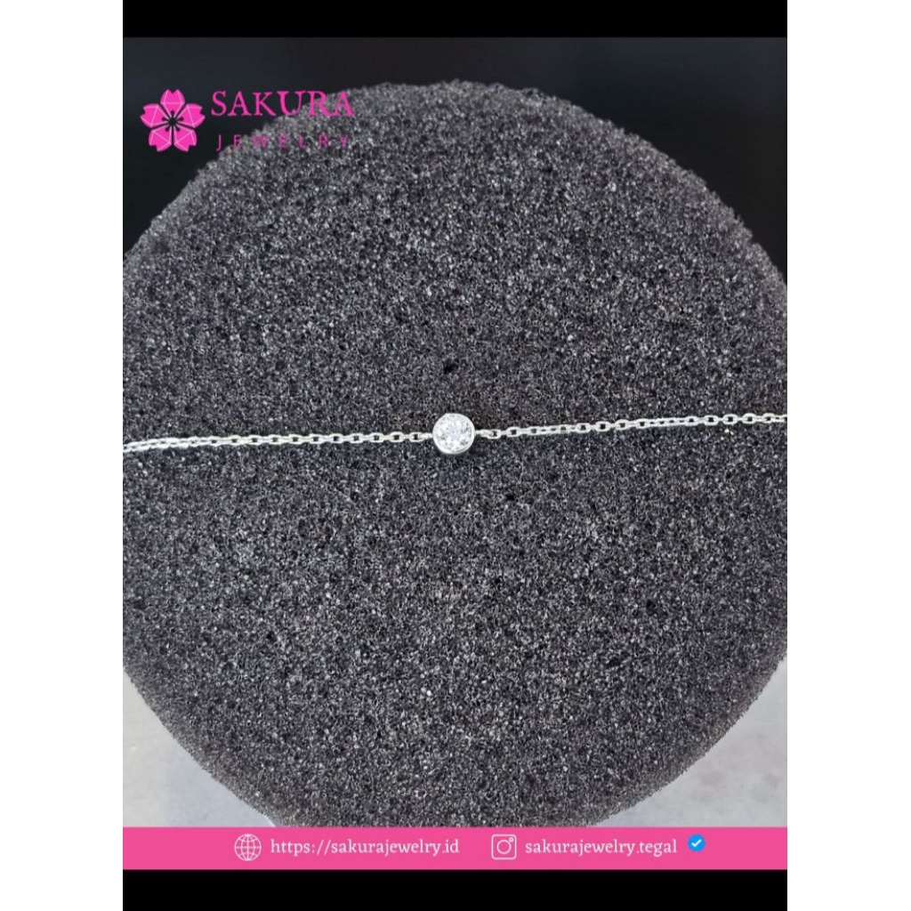 DIAMOND BRACELET SAKURA JEWELRY DJ CODE D5XWXE