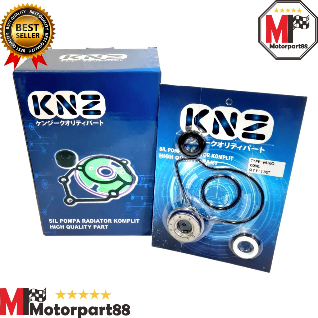 SEAL WATER PUMP SIL POMPA AIR RADIATOR + ORING SET KNZ VARIO 110 KARBU KVB KNZ