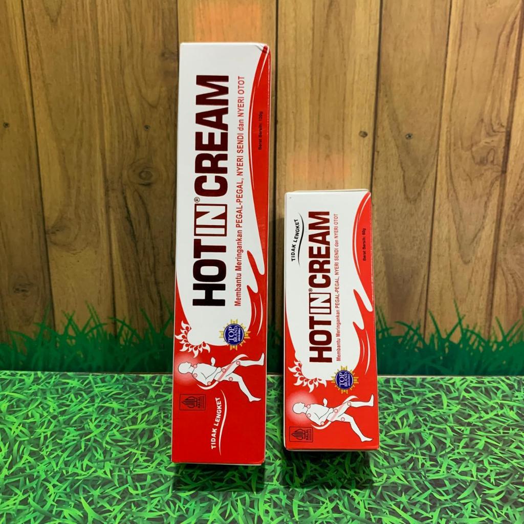 Hot In Cream Tube Putih & Merah 60 gr 120 gr HotIn Cream Balsem