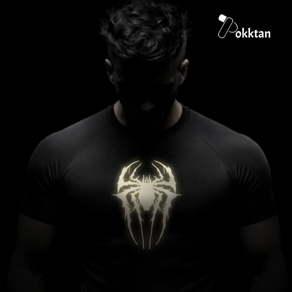 [REFLEKTIF] Kaos Olahraga Compression Shirt Reflektif "Spiderman V2" Gym Pria