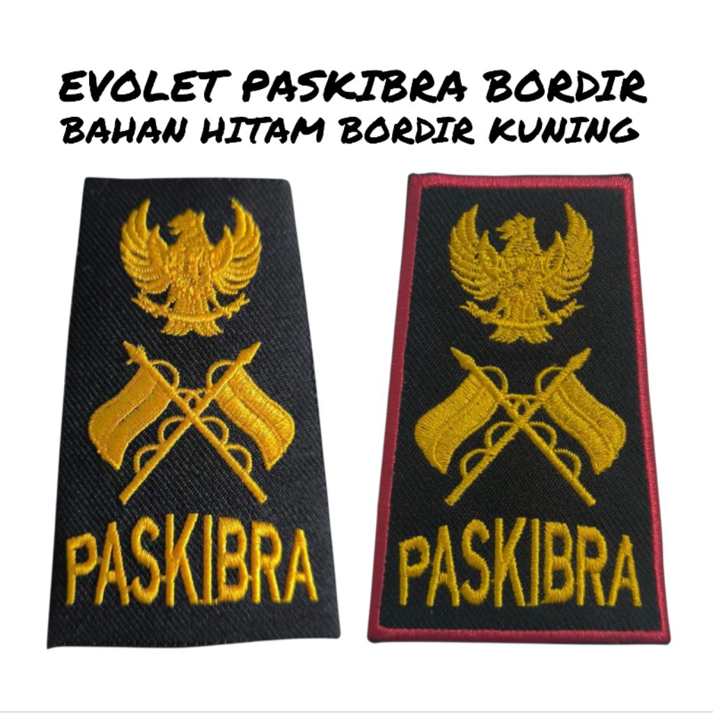 EVOLET PASKIBRA BORDIR SEPASANG