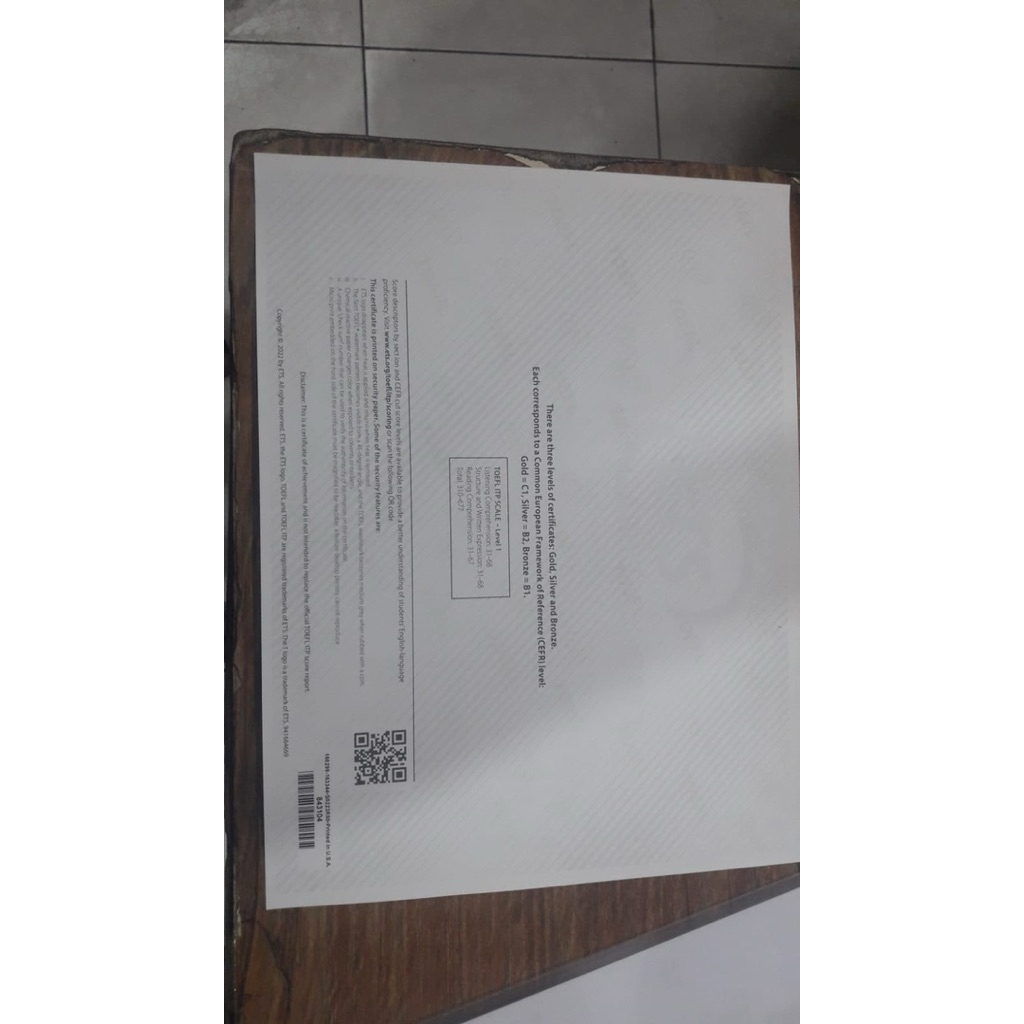 BIMBINGAN TOEFL ITP ACHIEVMENT | TEST TOEFL ONLINE ITP ACHIEVMENT PREPARATION