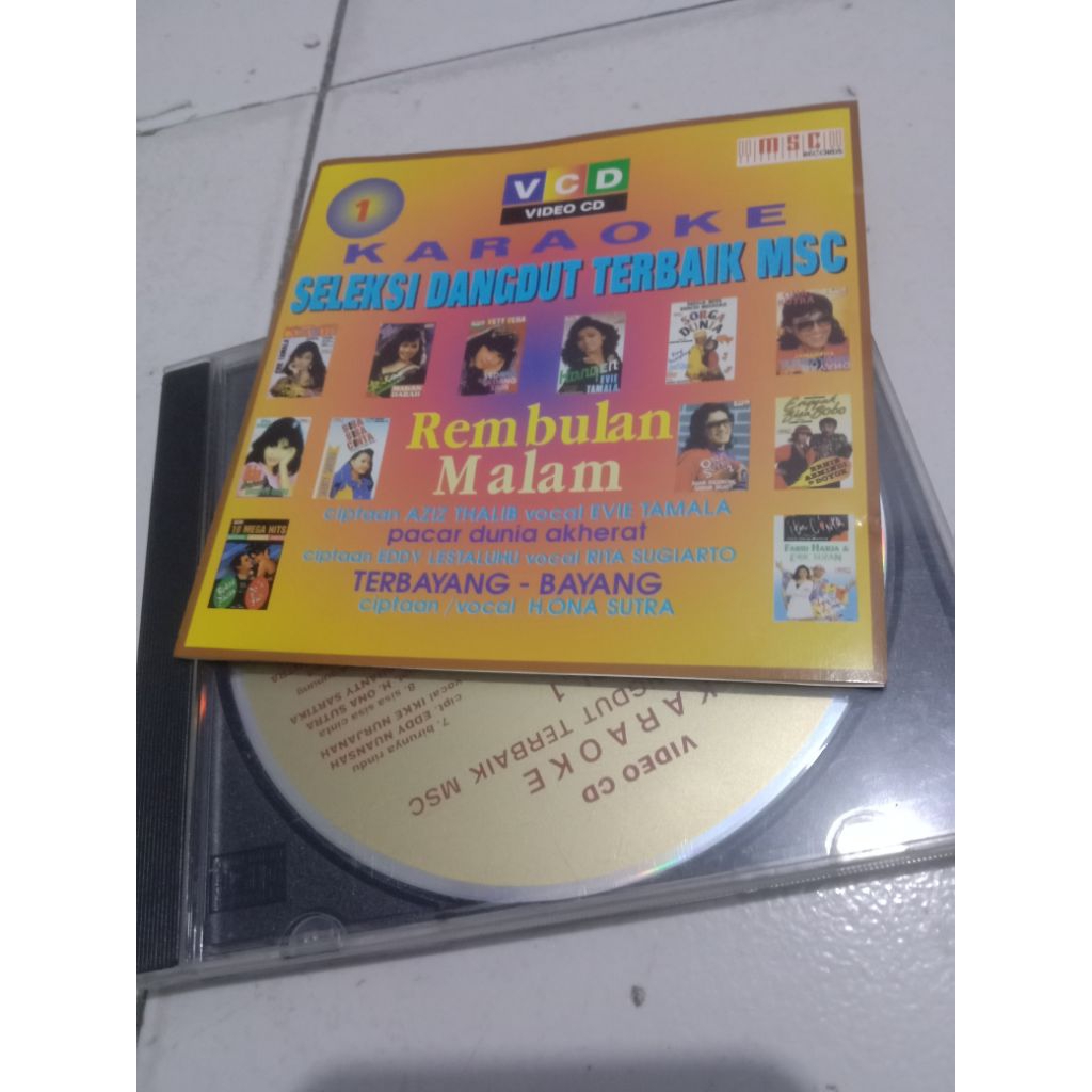 VCD Karaoke Seleksi Dangdut Terbaik MSC Vol.1