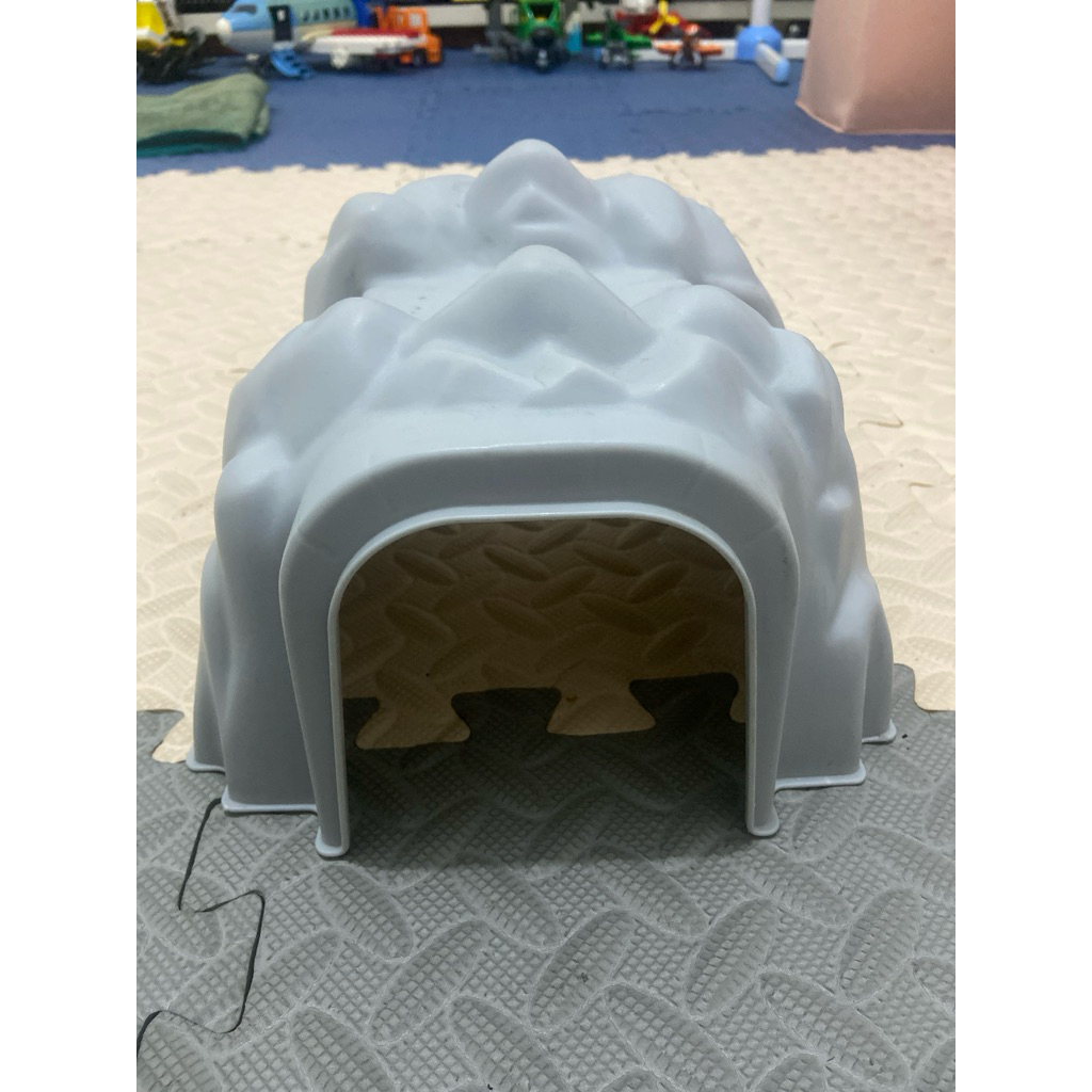 terowongan kereta goa lego duplo, train tunnel cave lego duplo