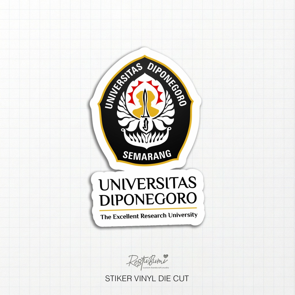 STIKER UNDIP UNIVERSITAS DIPONEGORO