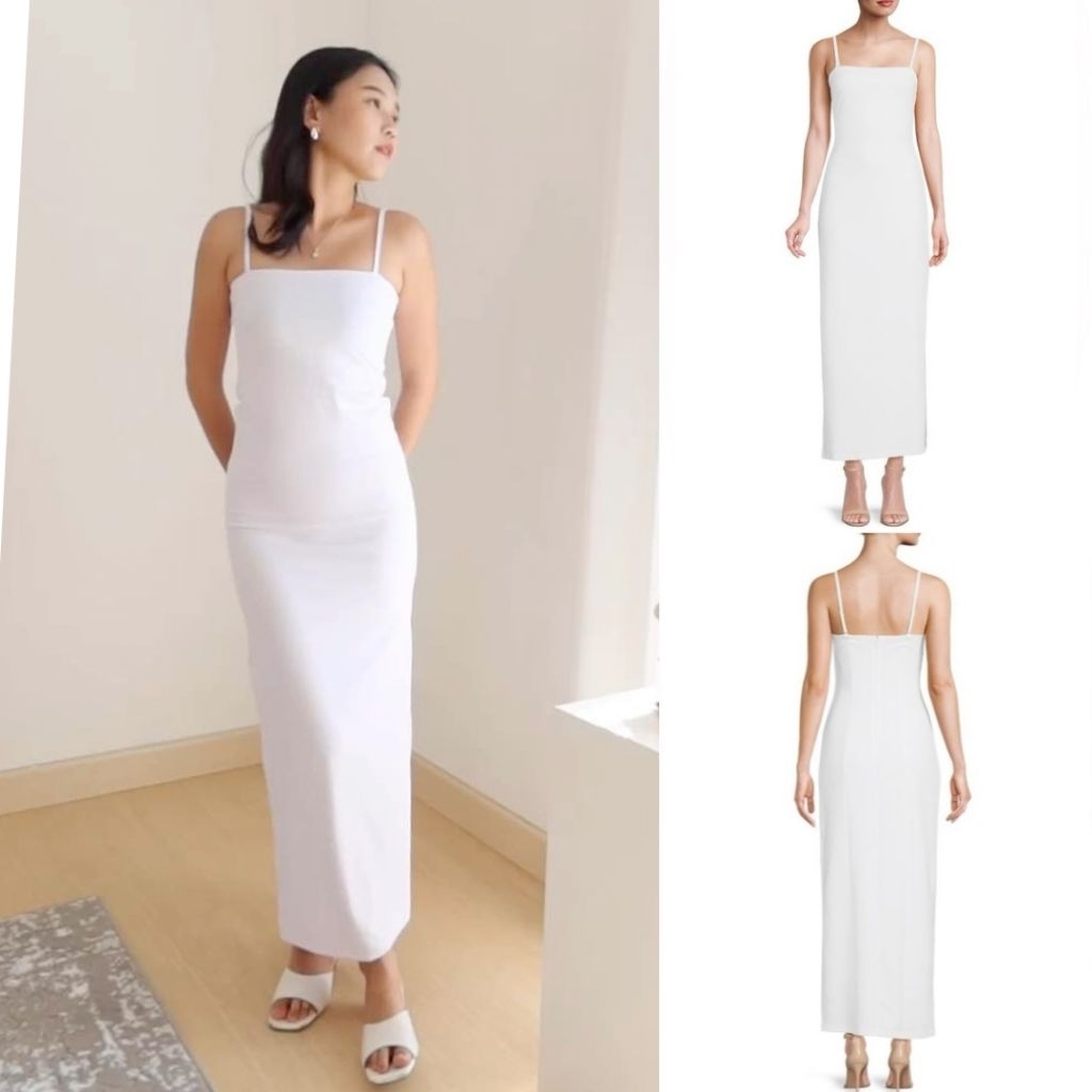 Sexy Bodycon Long Dress Maxi Dress Belahan Samping Baju Sexy Wanita D1379WE