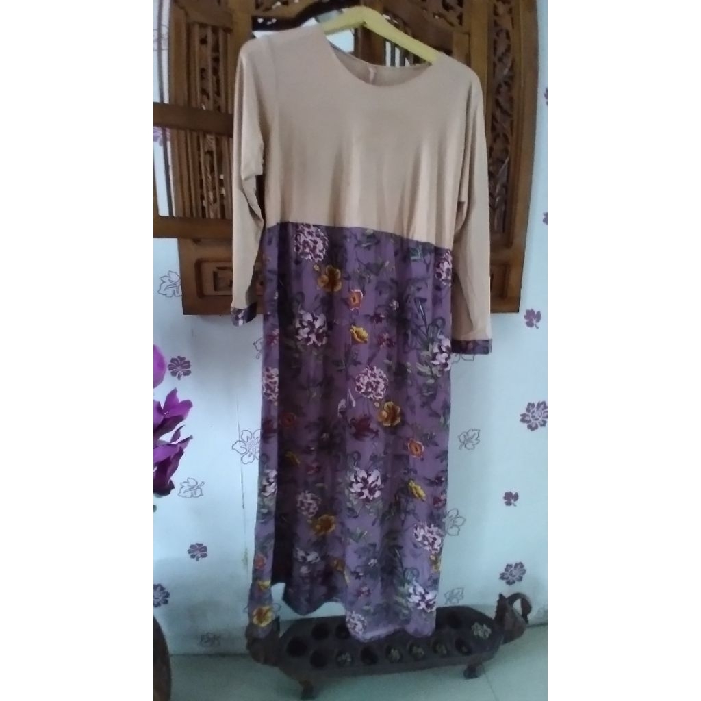 Baju Gamis Wanita ( Size LD 100  / P 133 ) Preloved Second Branded