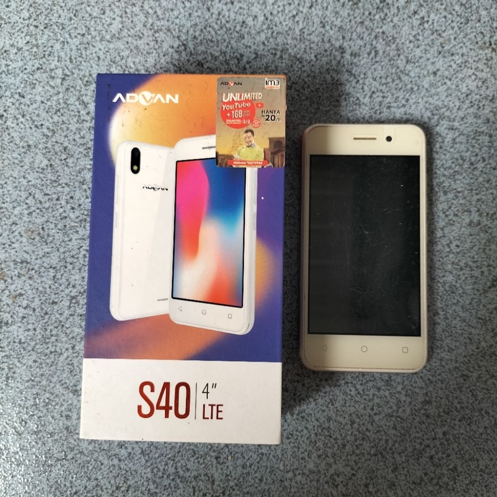 HP Advan S40 LTE 4G Handphone Ponsel Android