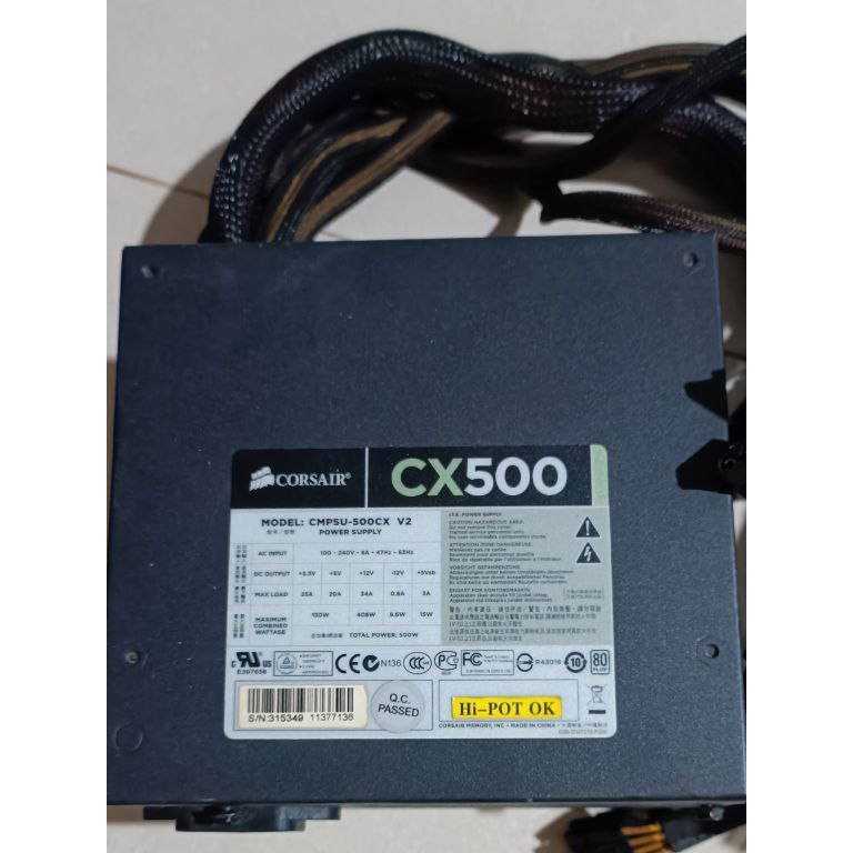 PSU Corsair CX500