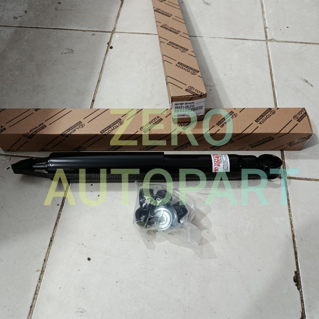 shock breaker belakang innova fortuner (tusuk-kuping) 48531-0K210 harga /set (2pc) grade A