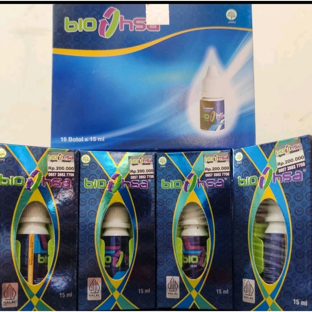 BIO HSA Jamu Tetes Herbal 100% Original