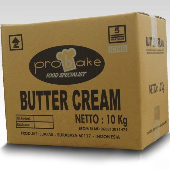 PROBAKE BUTTER CREAM VANILA 10 KG (CRT)