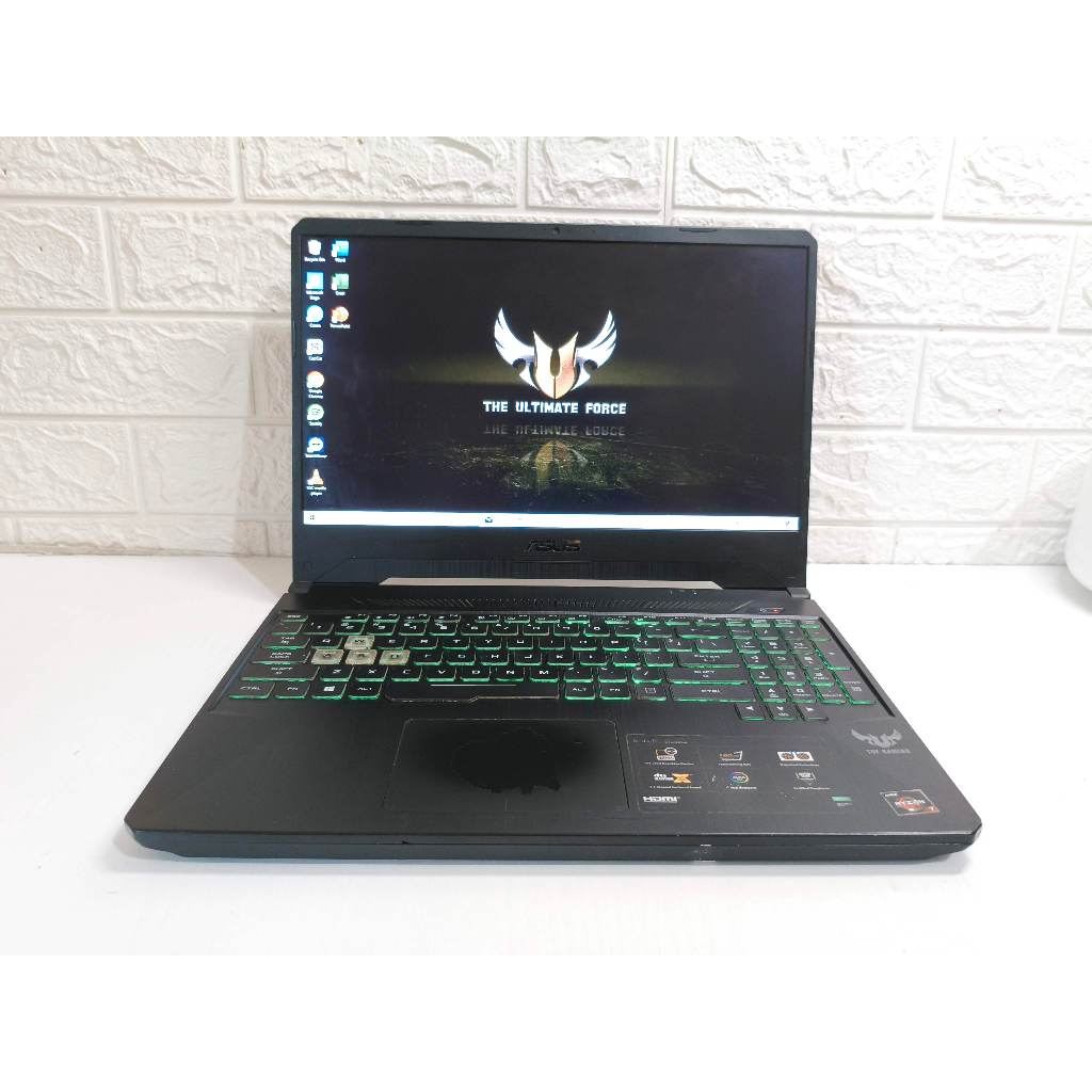 Asus TUF FX505DU | Ryzen 7 3750H Nvidia GTX 1660Ti 6GB VGA | RAM 16GB | Laptop Second Gaming