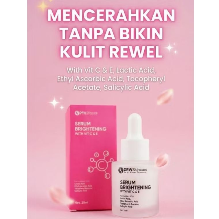 DRW SKINCARE SERUM VIT C & E