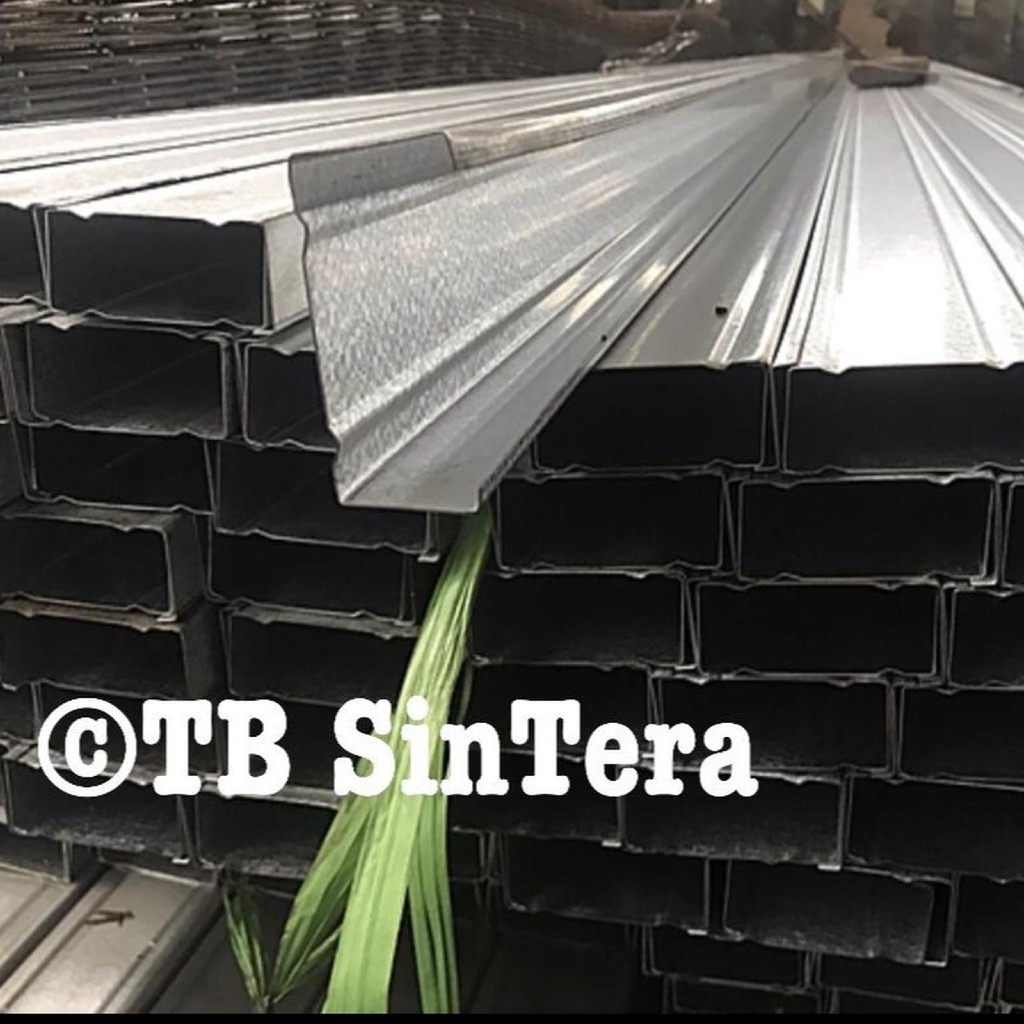 CNP BAJA RINGAN 0.75 x 6 Mtr / Kaso C75 Galvalum / Kanal C 75 Truss