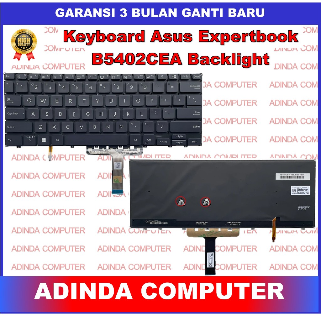 Keyboard Asus Expertbook B5 B5402CEA B5402FEA B5402CBA B5402C B5402FBA Backlight