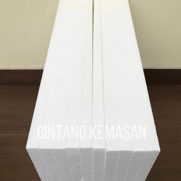 "New" Styrofoam Lembaran 100 x 100 x 3cm Density 16 - Lembaran Foam