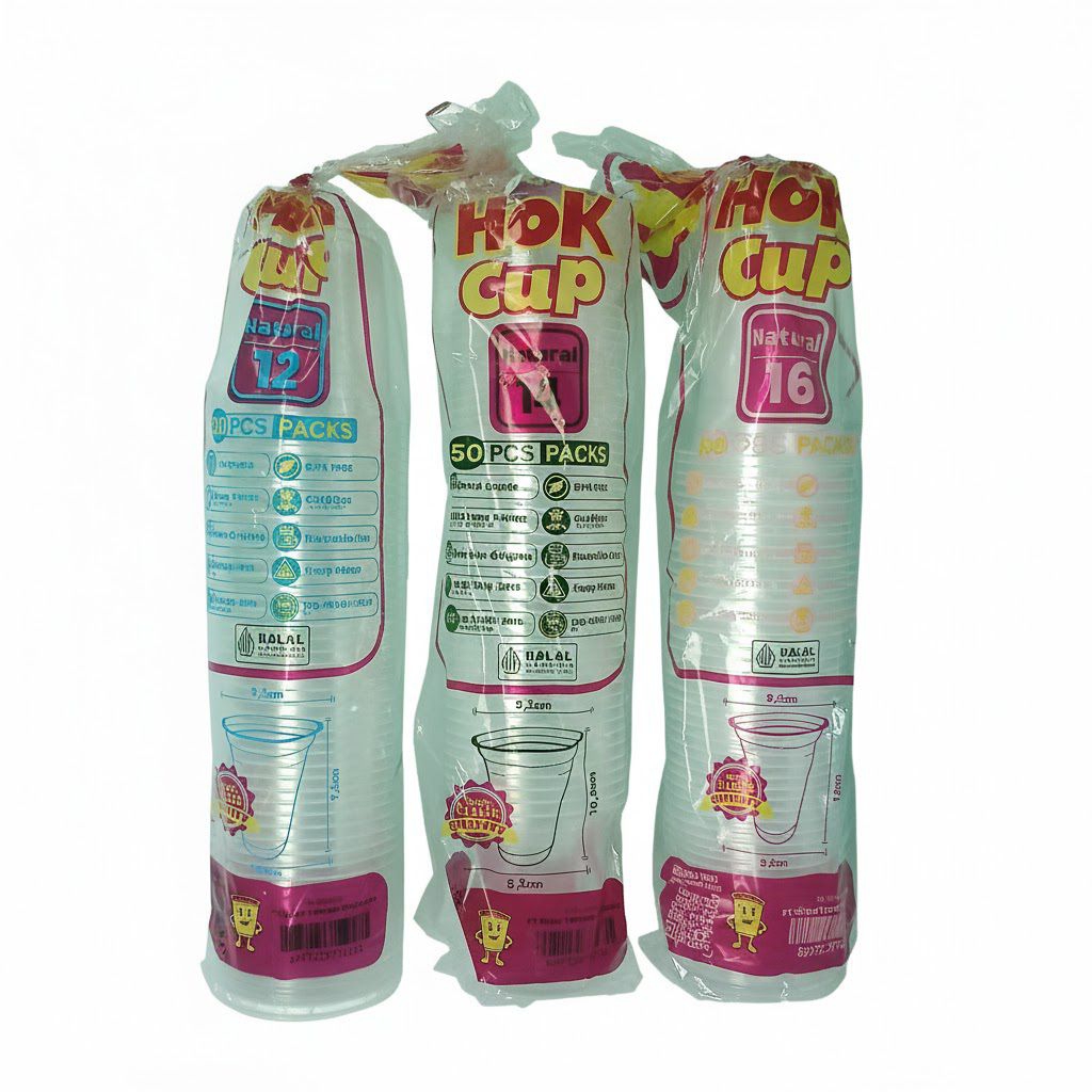 Cup Hok 10 oz, 12 oz, 14 oz, dan 16 oz