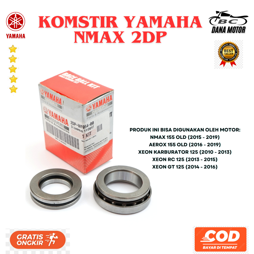 Komstir Ori Nmax / Komstir Xeon / Komstir Yamaha Aerox Original Premium - 2DPW005400
