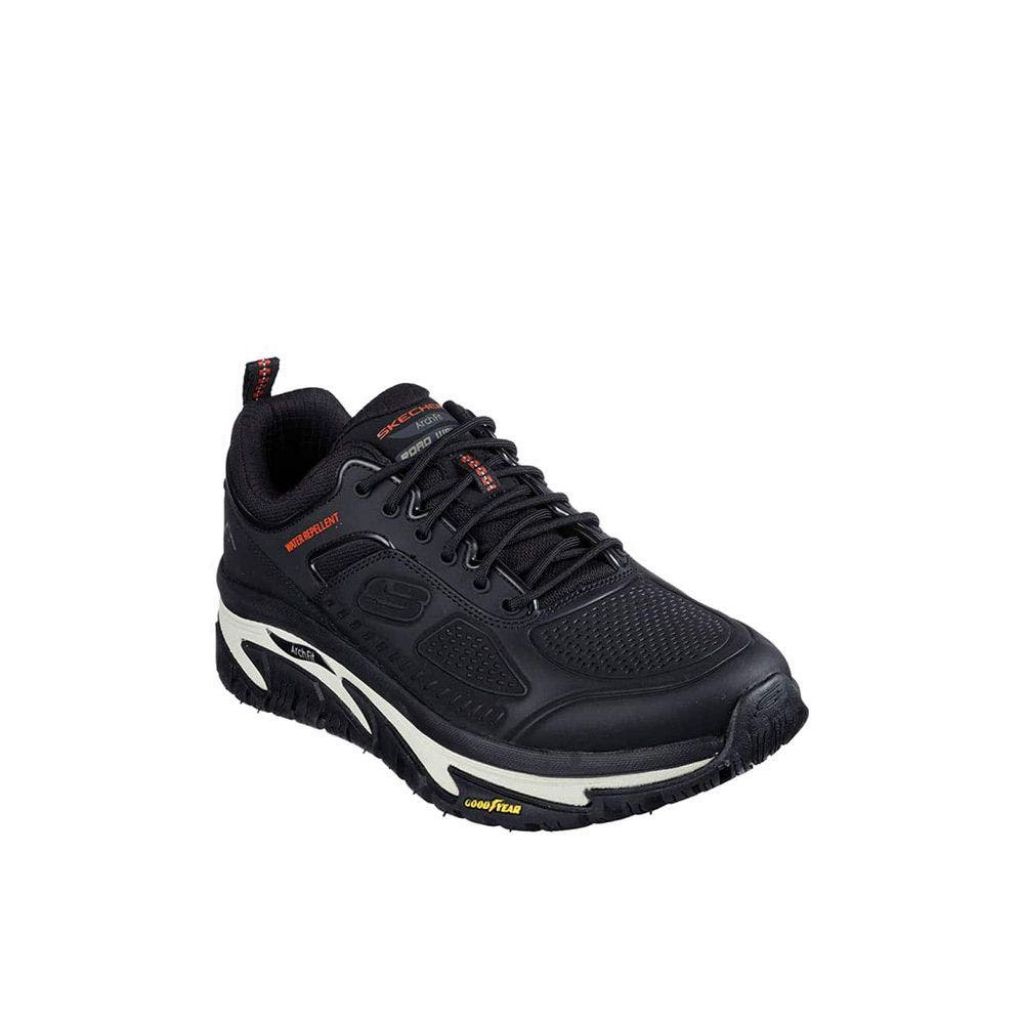 Sepatu Pria Skechers Arch Fit Road Walker Men's Sneakers - BlackSKU : SKE237333BLK