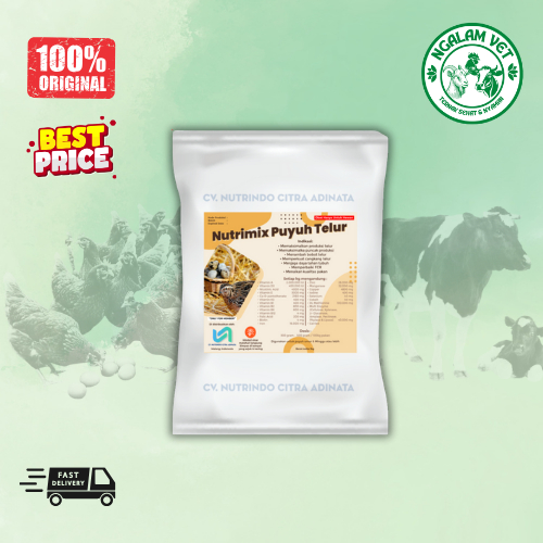 SUPPLEMENT PEMACU PRODUKSI TELUR BURUNG PUYUH - NUTRIMIX PUYUH TELUR - PREMIX BURUNG PUYUH 1KG