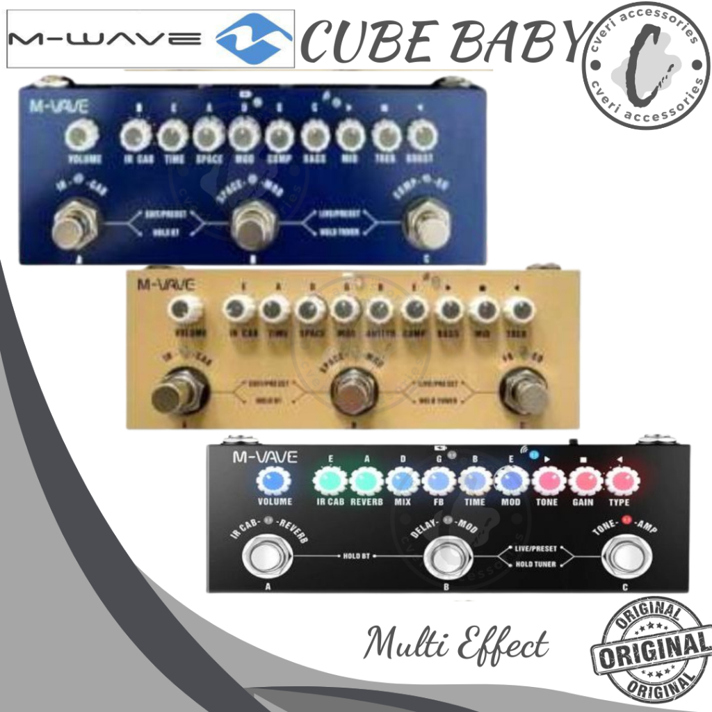 M-Vave Cuvave Cube Baby Cubebaby  Multi Efek Strip Original M-VAVE Cube Baby