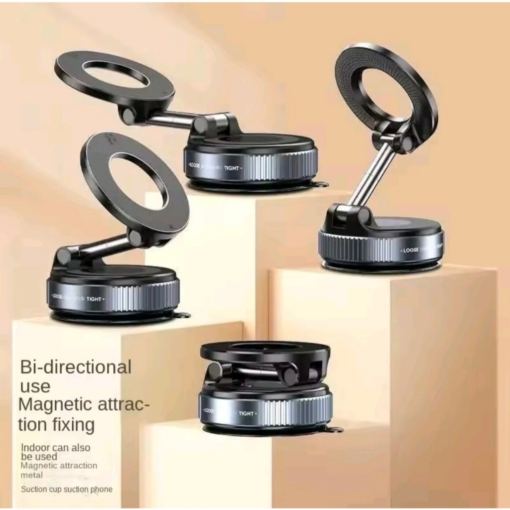 Holder Mobil Suction Vacuum Magnetik Kuat 360 Adjust Dudukan Mobil Va5