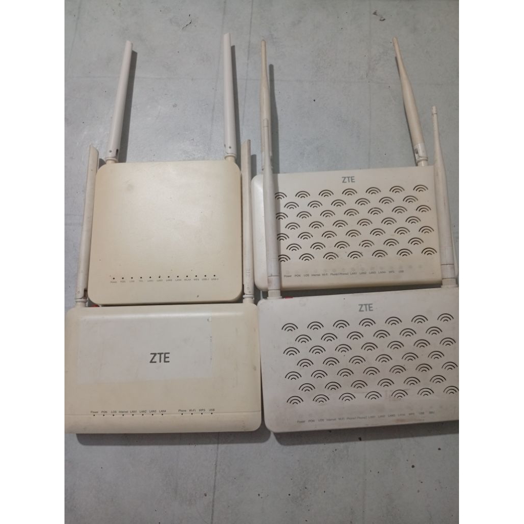 ont ZTE F607L / ZTE v1 F609 port biru