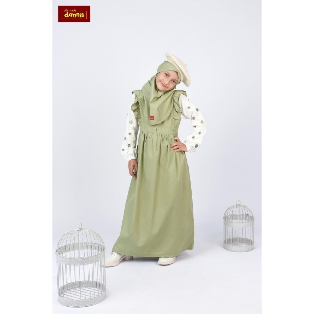 SIZE -0 JUBAH ANAK BY RUMAH DANNIS / SALE DANNIS / DANNIS ANAK PEREMPUAN / DANNIS ANAK / PAKAIAN ANA